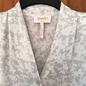 Laundry flowing sheer blouse